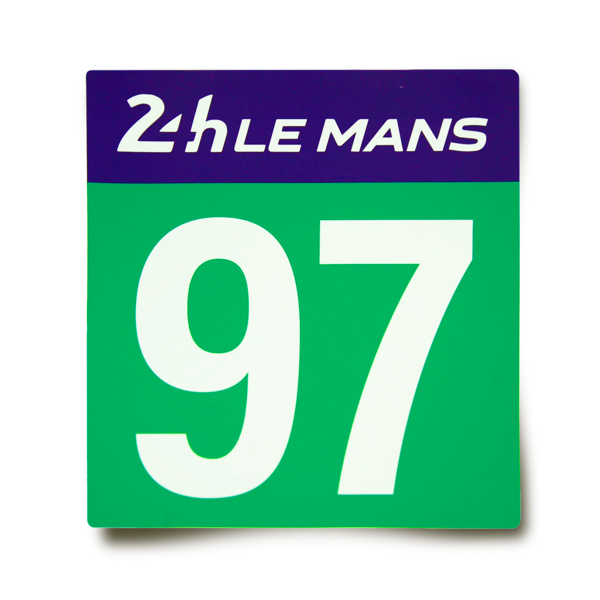 CUSTOMIZABLE Racing Number Pair: Modern 24H Endurance
