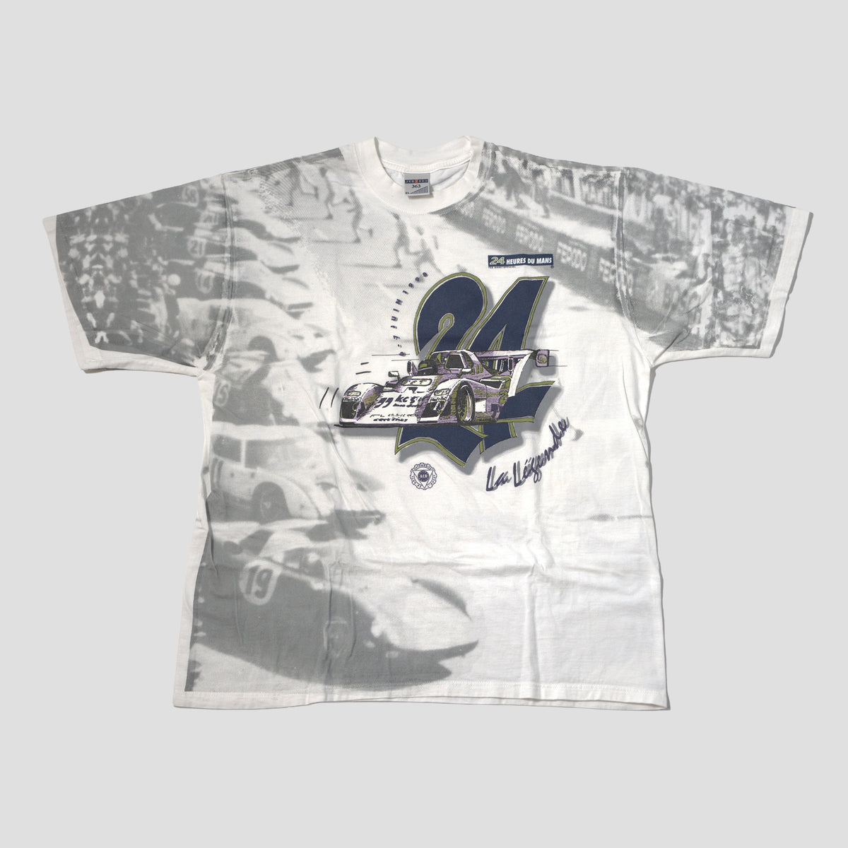 90's Le Mans 24 Hours Racing Graphic T Shirt