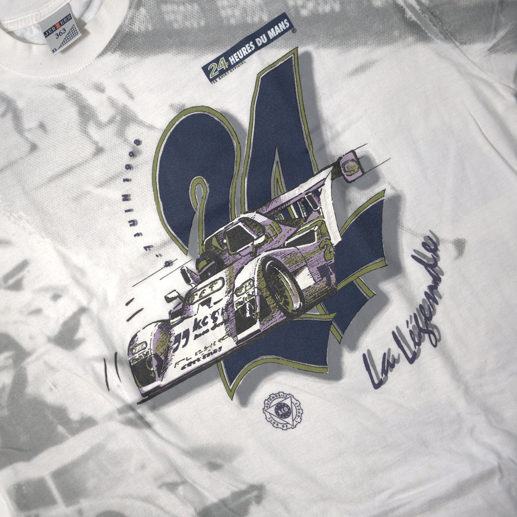 90's Le Mans 24 Hours Racing Graphic T Shirt