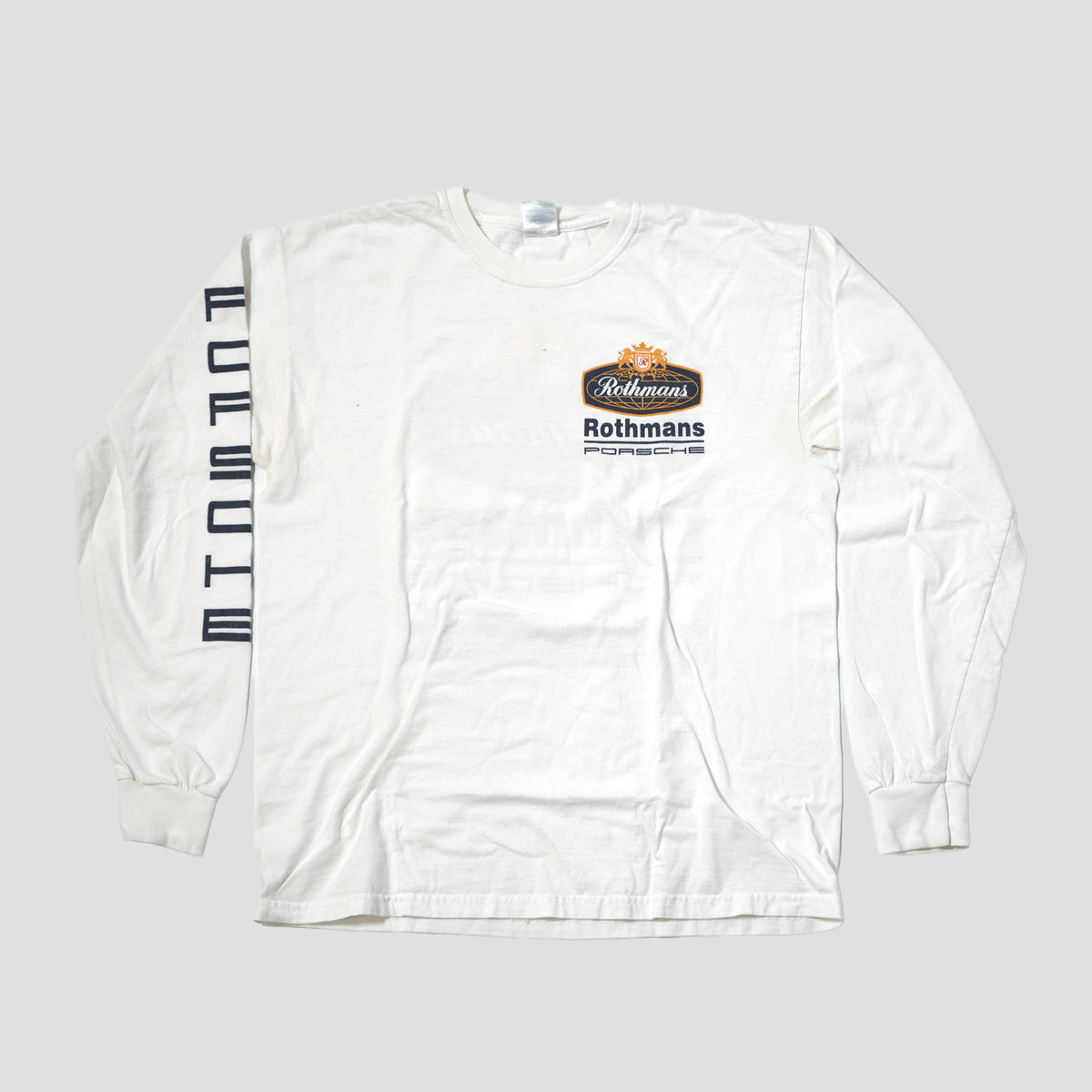 90's Rothmans Porsche Racing Long Sleeve T Shirt