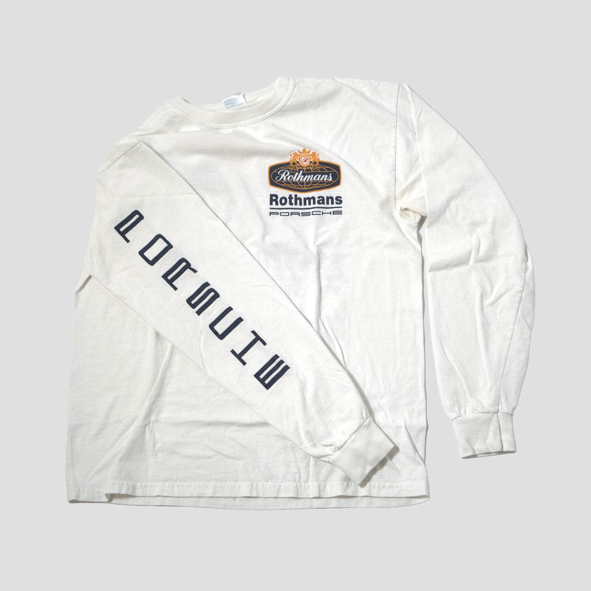 90's Rothmans Porsche Racing Long Sleeve T Shirt