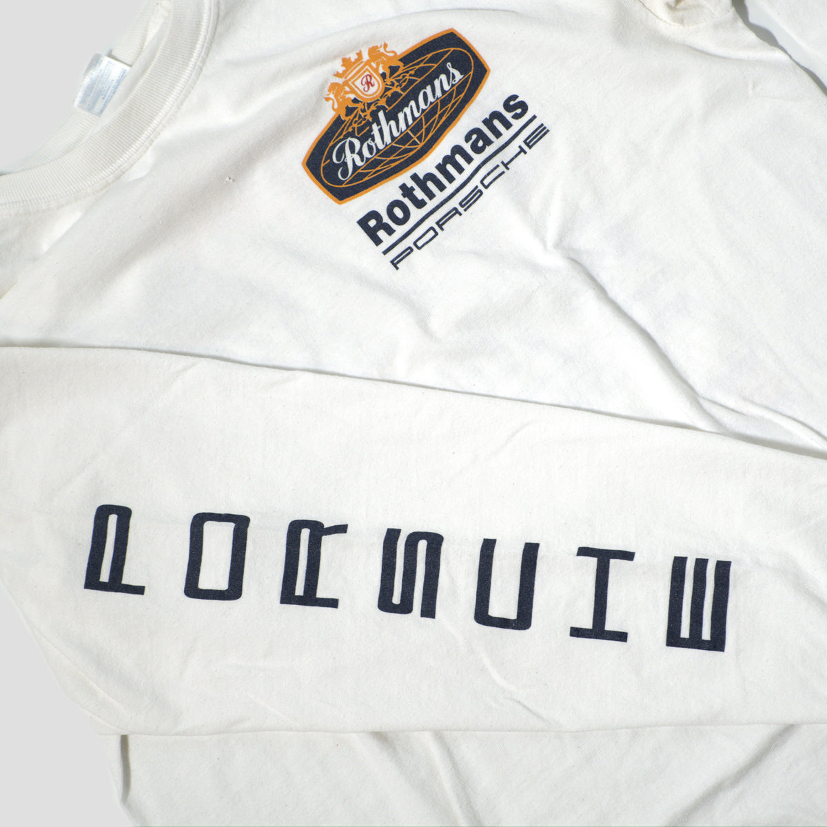 90's Rothmans Porsche Racing Long Sleeve T Shirt