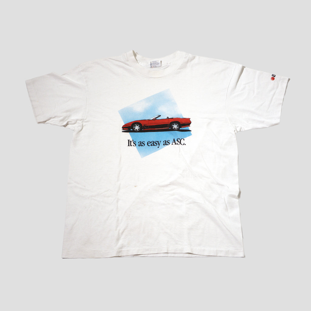 80's ASC C4 Corvette Convertible Promo T Shirt