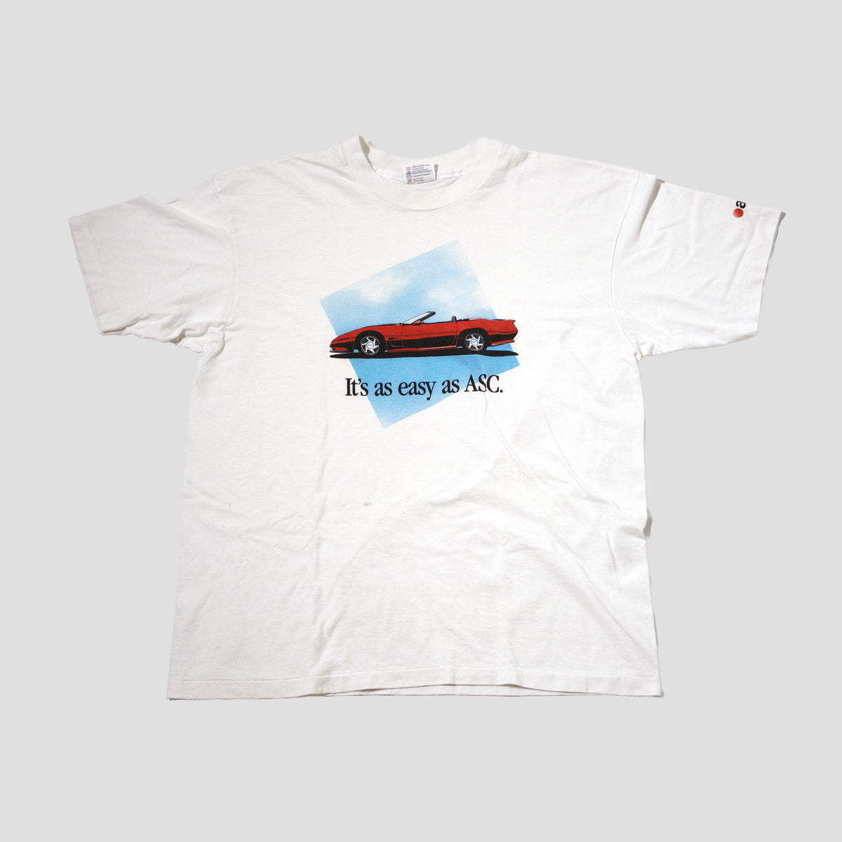 80's ASC C4 Corvette Convertible Promo T Shirt