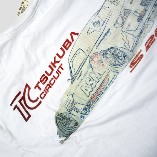 00's ASM Yokohama Honda S2000 Tsukuba Circuit Time Attack Racing T Shirt
