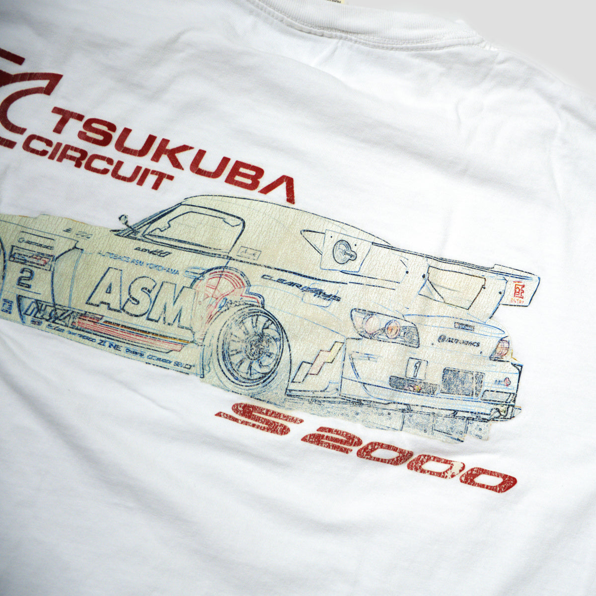 00's ASM Yokohama Honda S2000 Tsukuba Circuit Time Attack Racing T Shirt