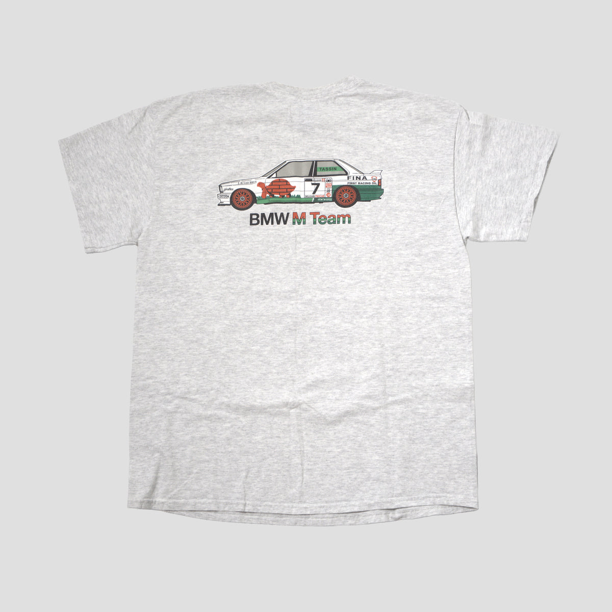 BMW E30 M3 Thierry Tassin #7 FINA 1993 Belgian Procar Racing T Shirt