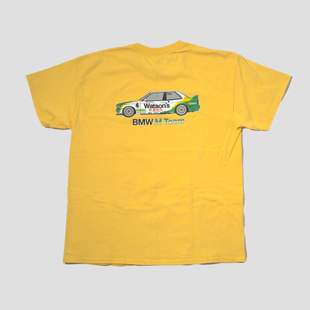 BMW M Team E30 M3 Sport Evolution Pirro Watson’s Team Schnitzer Macau T Shirt