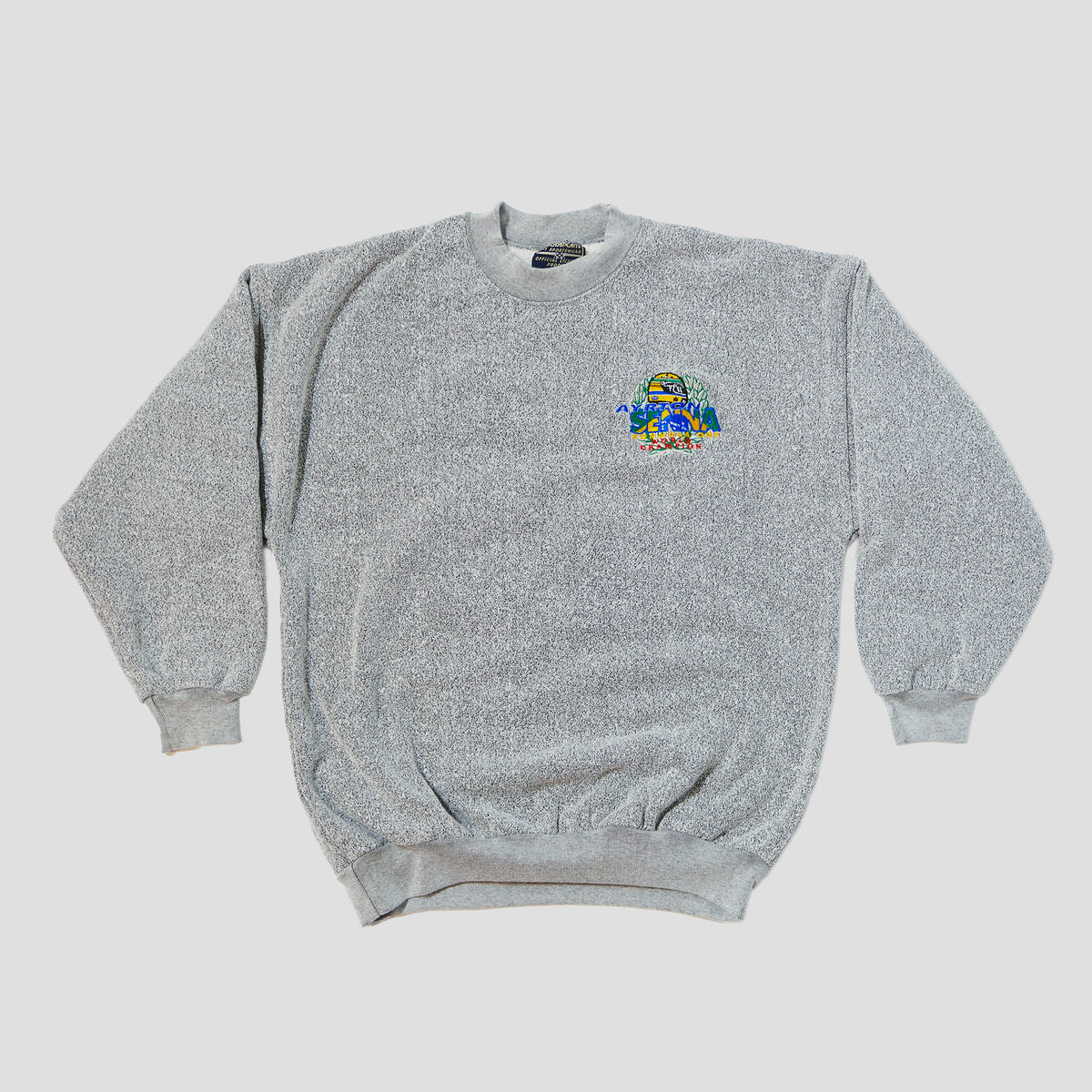 90's Ayrton Senna Goodsports F1 World Champion Pullover Crewneck