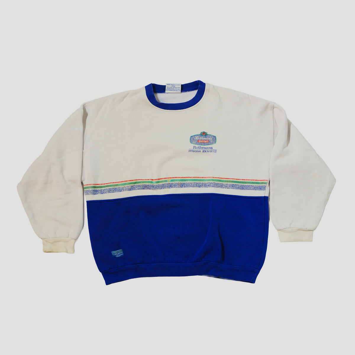 Rothmans Racing Pullover Crewneck