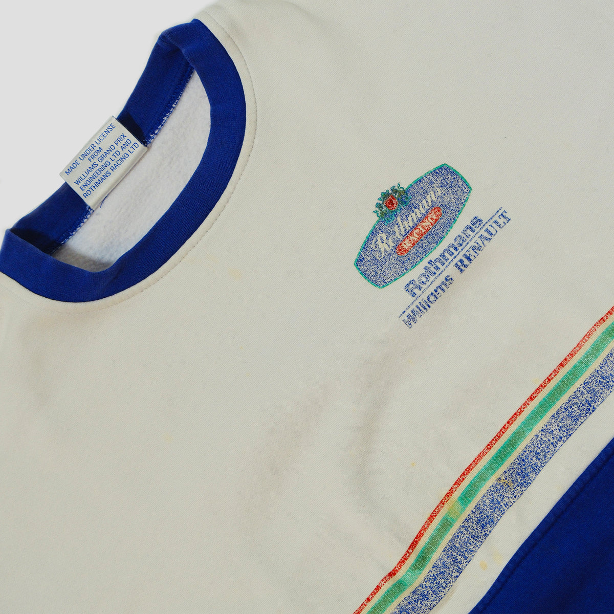 Rothmans Racing Pullover Crewneck