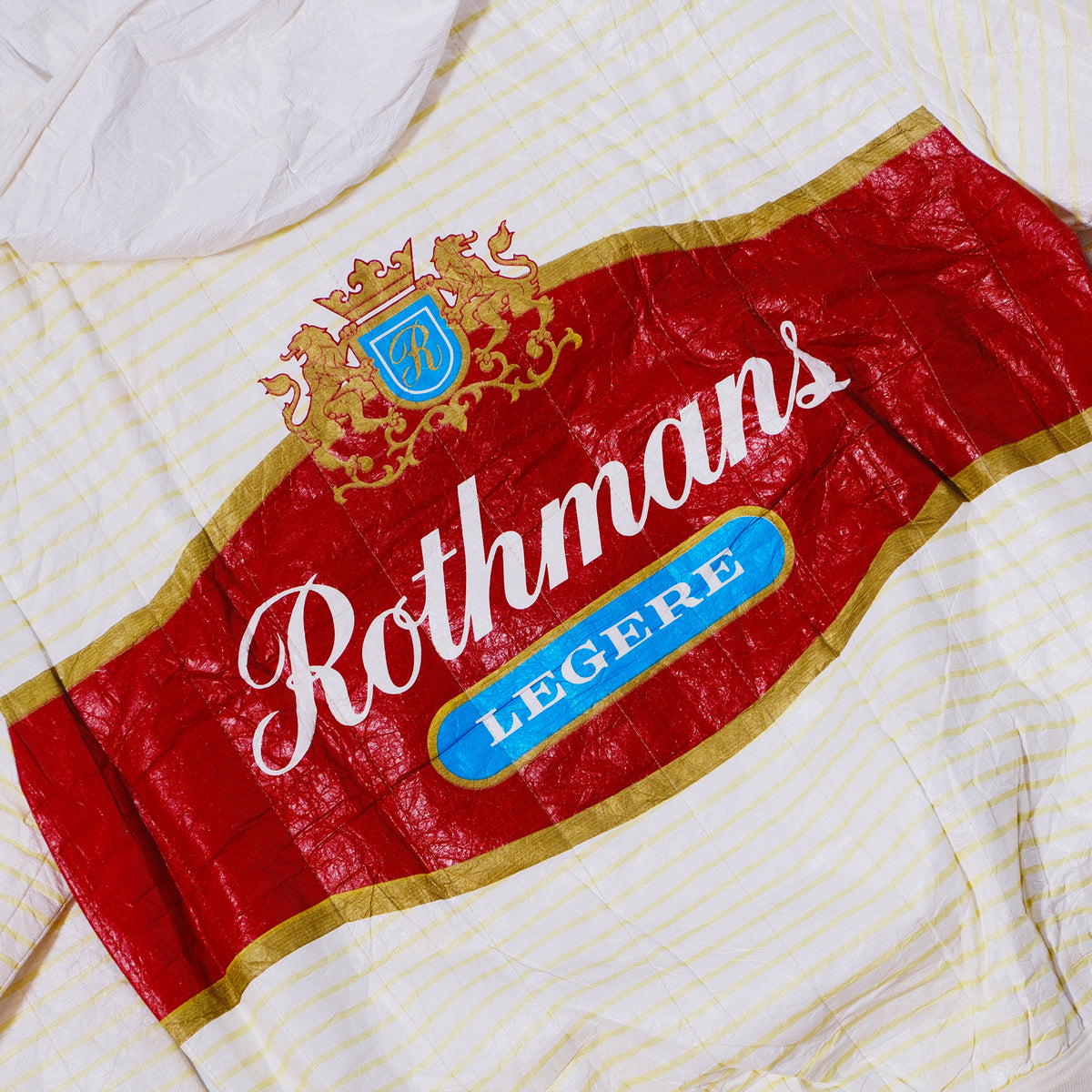 90's Rothmans Racing Tyvek Paper Hooded Jacket