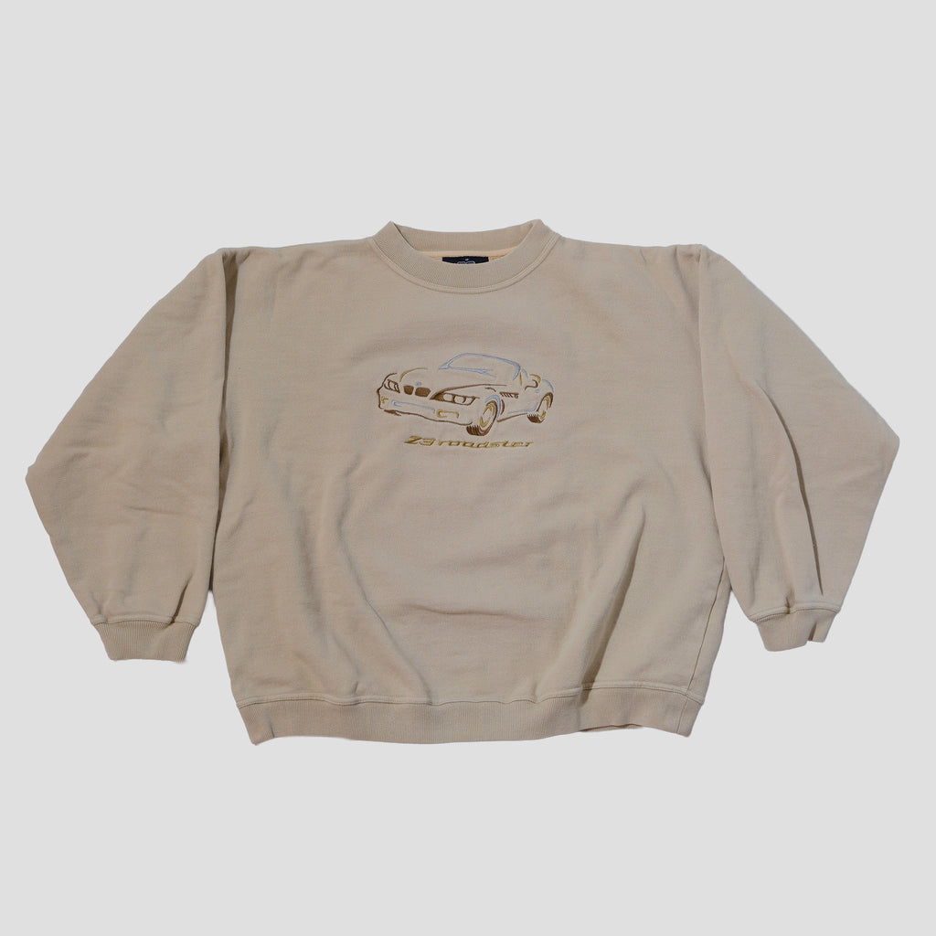 00's BMW Z3 Roadster Embroidered Pullover Crewneck