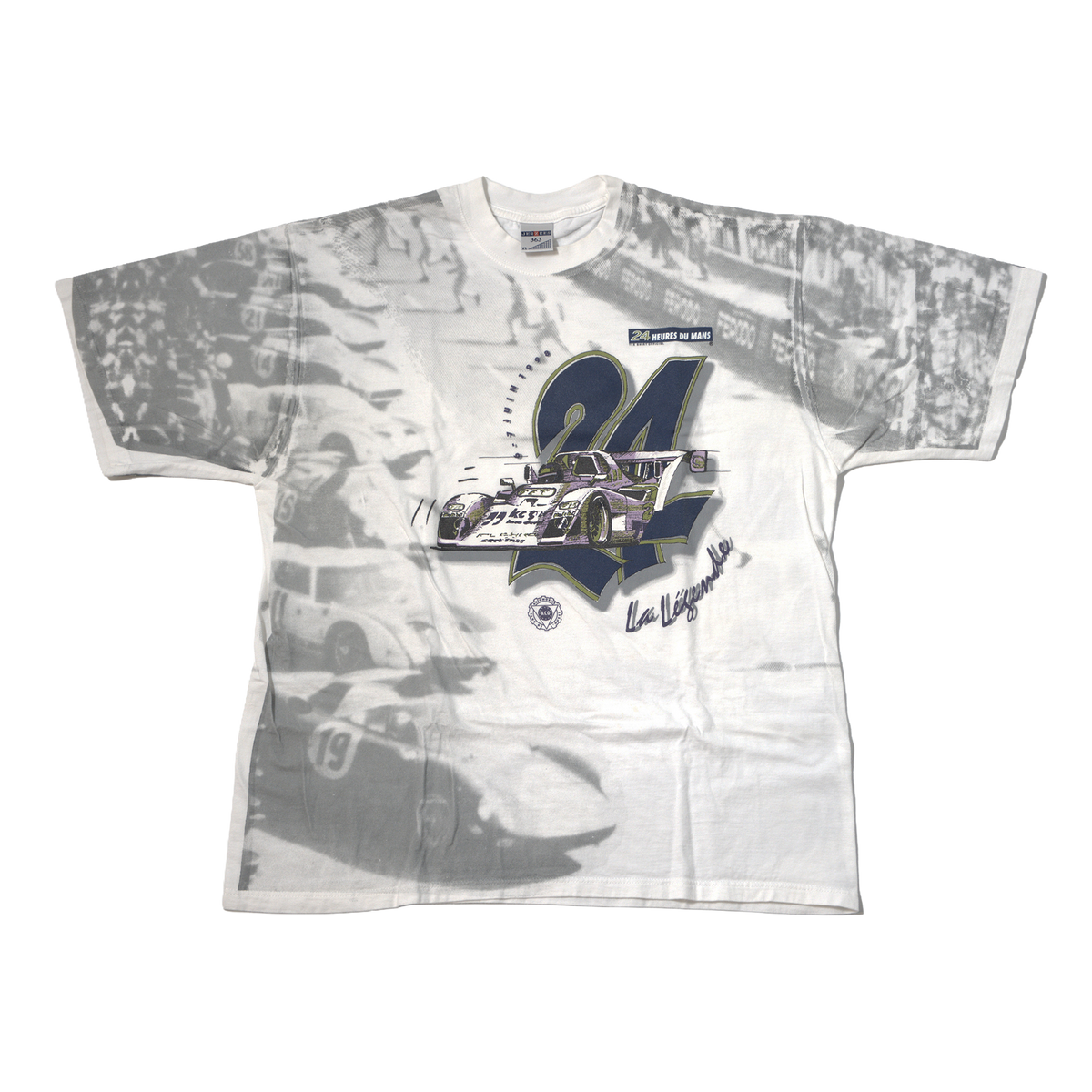 90's Le Mans 24 Hours Racing Graphic T Shirt