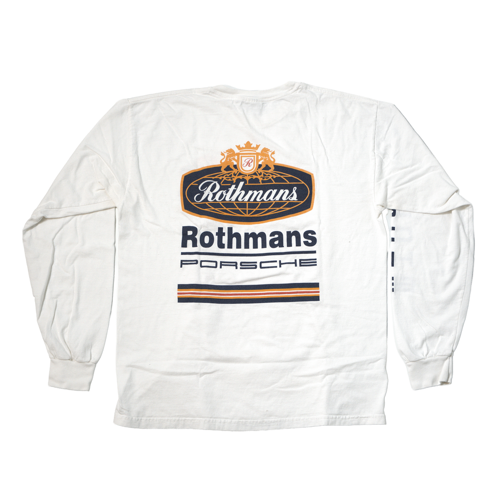 90's Rothmans Porsche Racing Long Sleeve T Shirt
