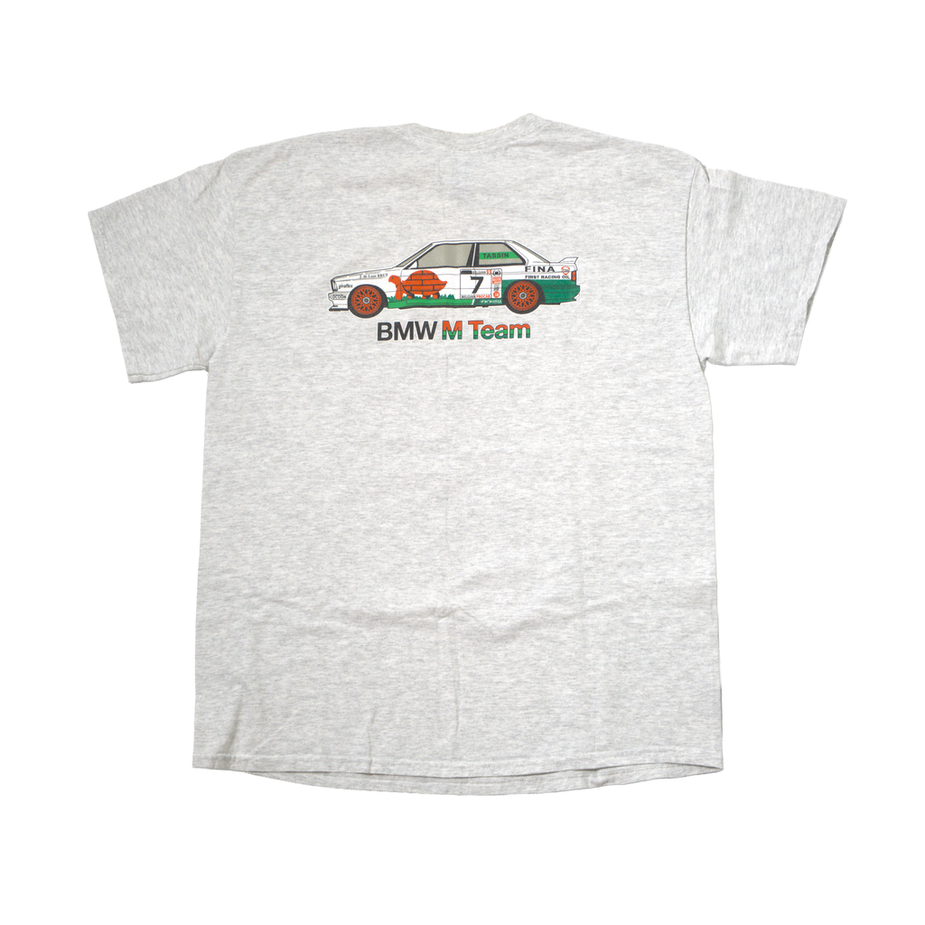 BMW E30 M3 Thierry Tassin #7 FINA 1993 Belgian Procar Racing T Shirt