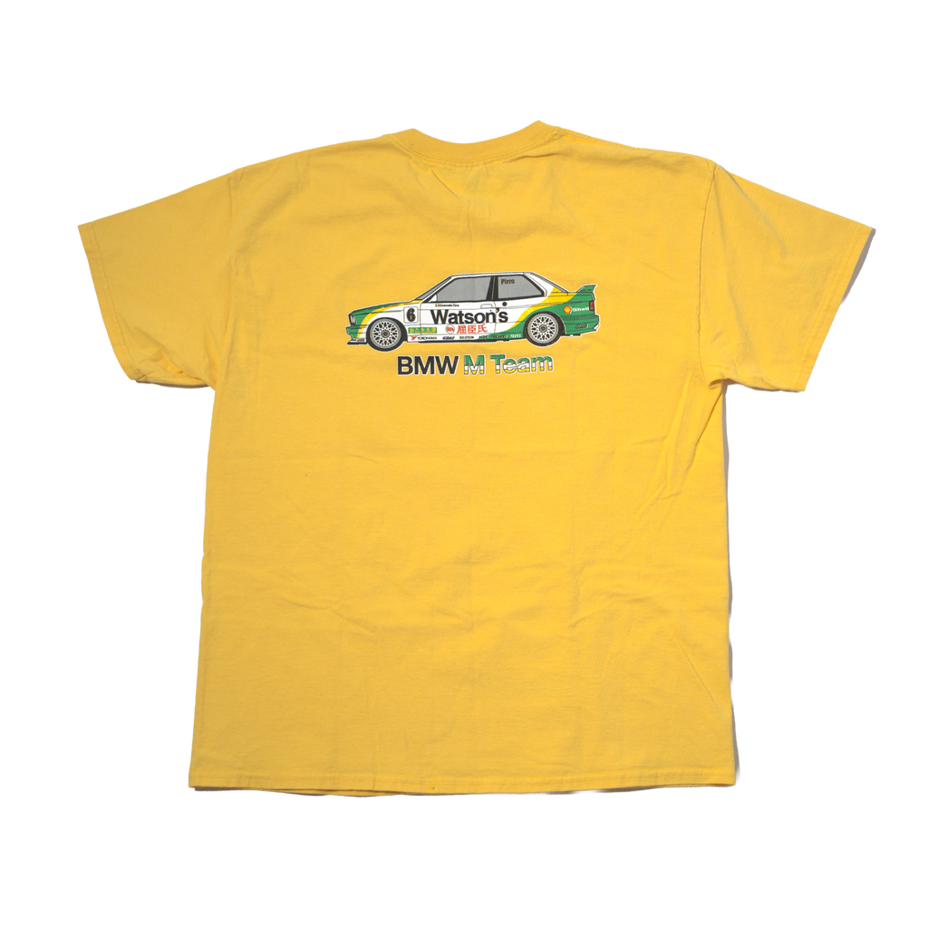 BMW M Team E30 M3 Sport Evolution Pirro Watson’s Team Schnitzer Macau T Shirt