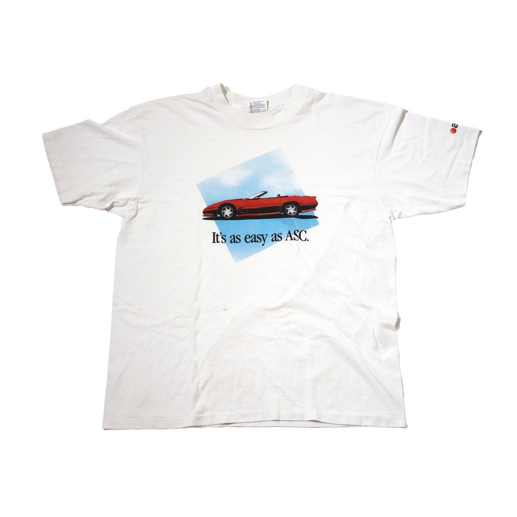 80's ASC C4 Corvette Convertible Promo T Shirt