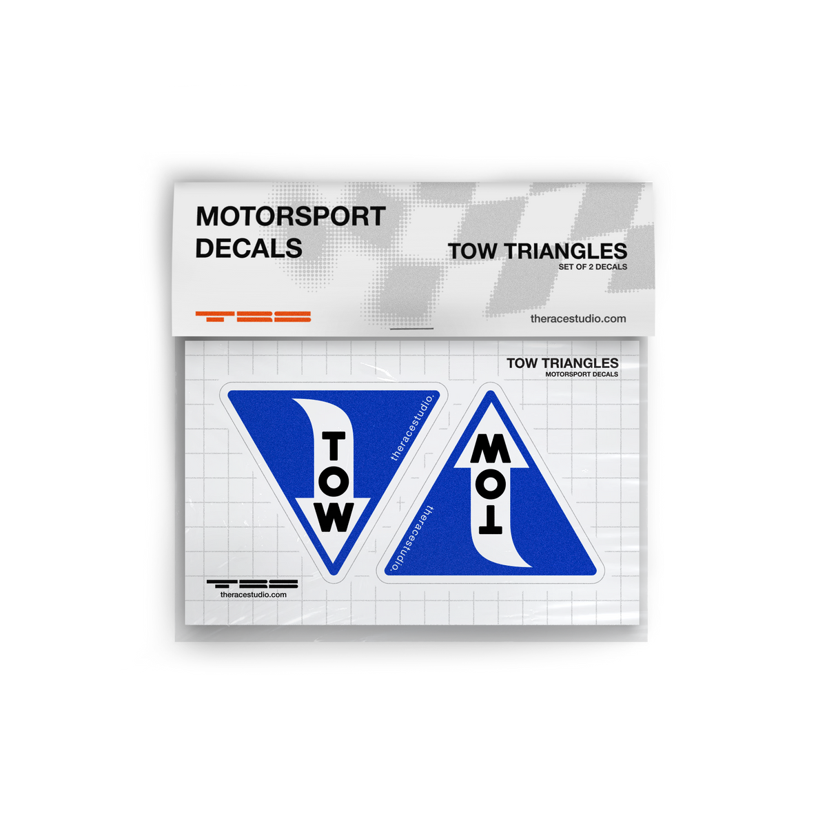 Tow Sticker (Triangle)