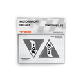 Tow Sticker (Triangle)