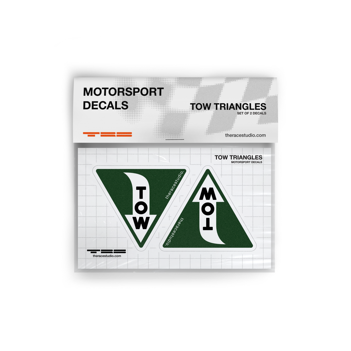 Tow Sticker (Triangle)
