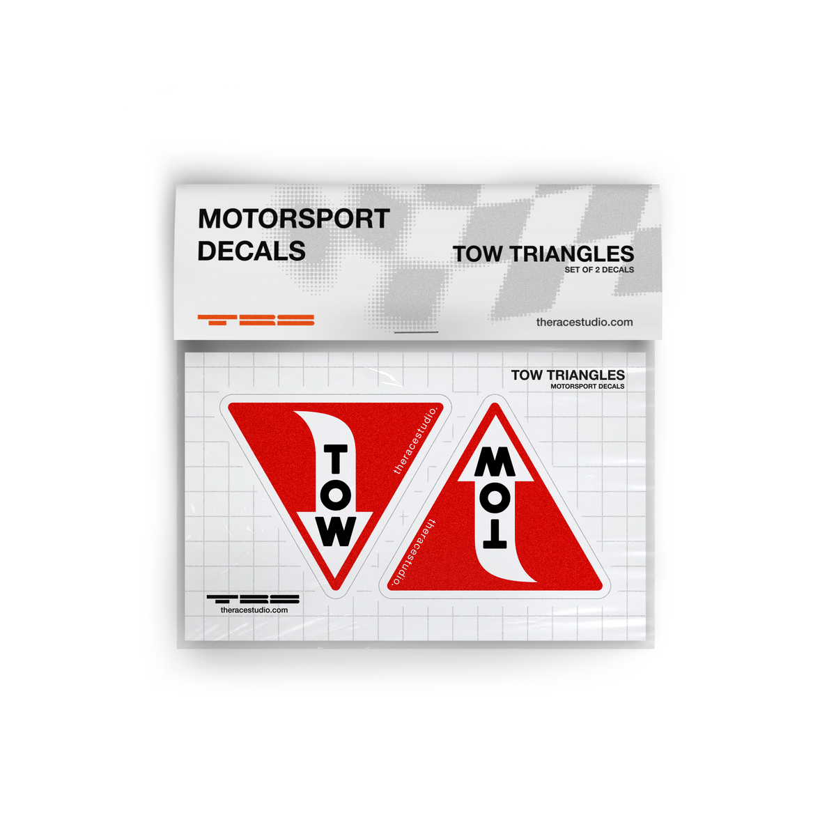 Tow Sticker (Triangle)