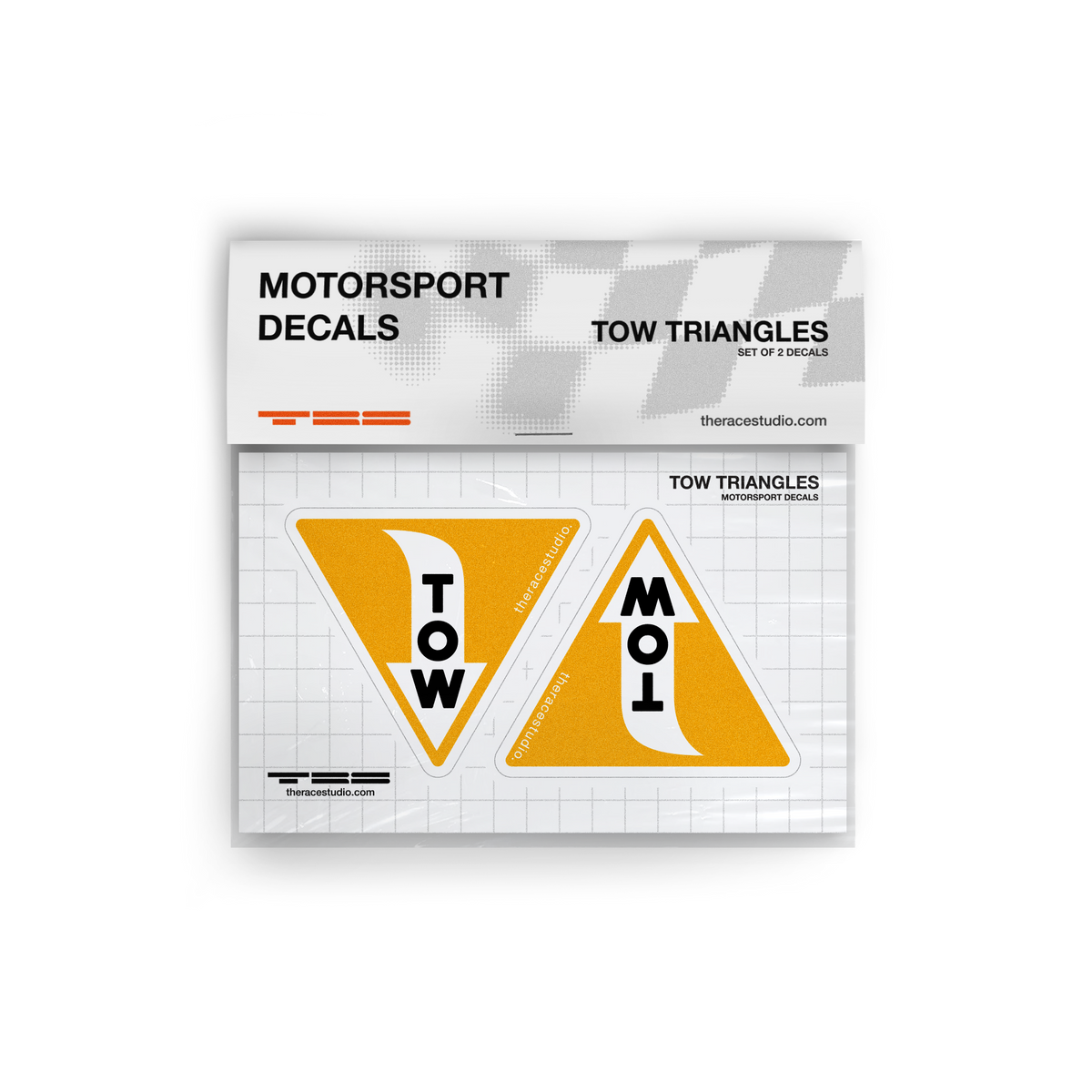 Tow Sticker (Triangle)