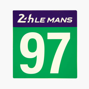CUSTOMIZABLE Racing Number Pair: Modern 24H Endurance
