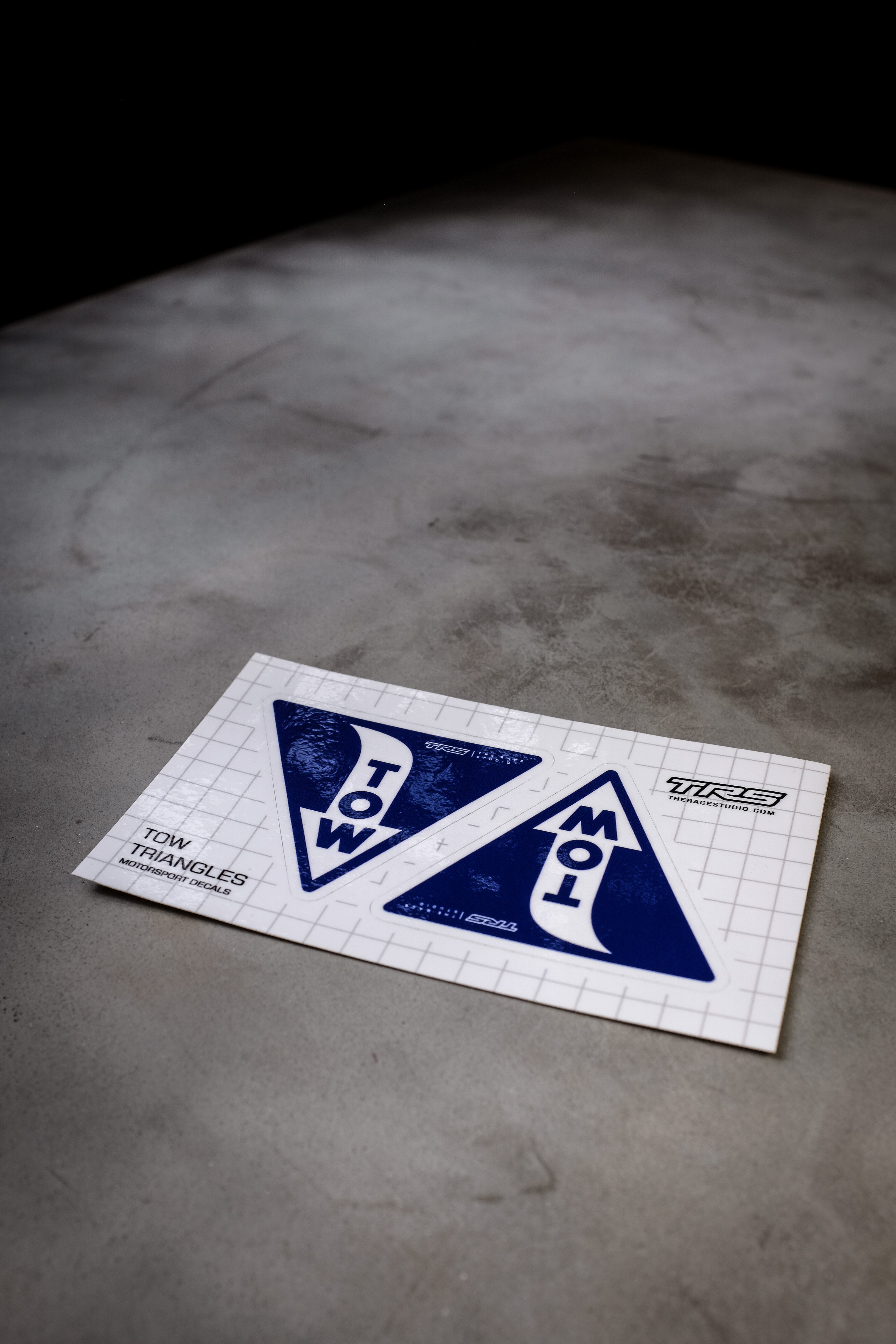 Tow Sticker (Triangle)