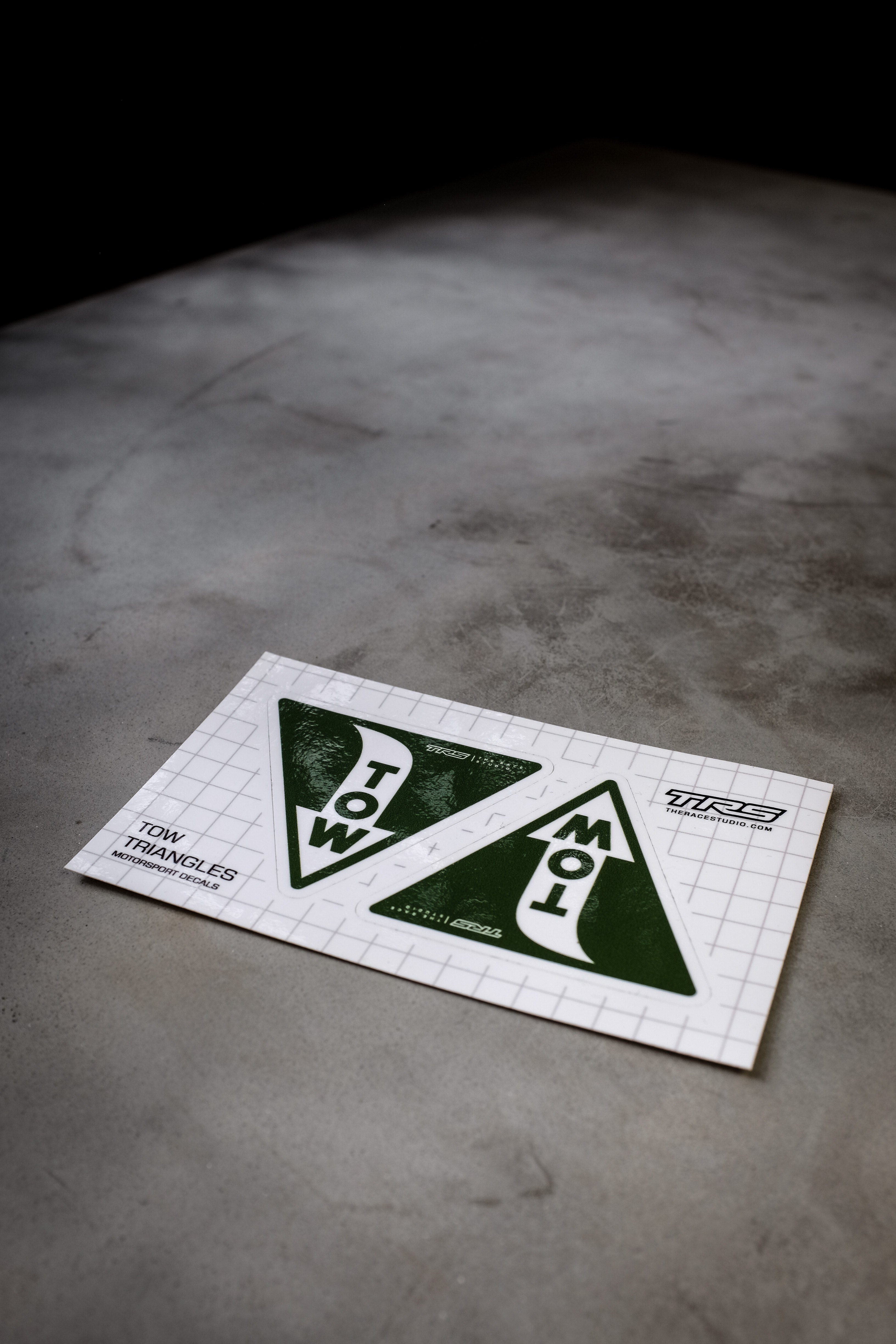 Tow Sticker (Triangle) – The Race Studio